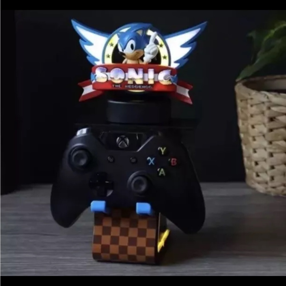 Sonic the Hedgehog Cable Guys Ikon Phone and Controller Holder - Classic Sonic